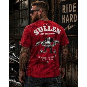 Men's Sullen Art Collective Gun Slinger Needle Pushers Small NWT L100 New